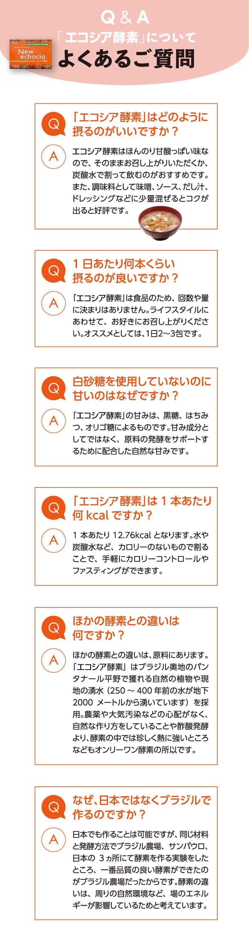 みずほら酵素についてよくあるご質問